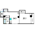 1DKの間取り