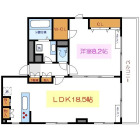 1LDKの間取り
