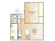 mote houseの間取り図画像