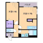 1LDKの間取り