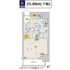 1Kの間取り