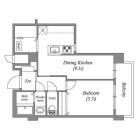 1LDKの間取り