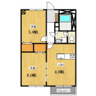 2LDKの間取り