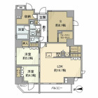 2SLDKの間取り