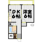1DKの間取り