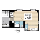 1Kの間取り
