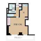 1Kの間取り