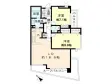 ヒューリック目黒三田の間取り図画像