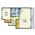 1LDKの間取り