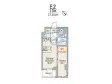 クレストコート南長崎の間取り図画像
