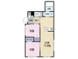 ピペリア三軒茶屋の間取り図画像