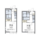 1Kの間取り