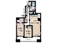 シャンテメゾン田仲の間取り図画像