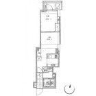 1LDKの間取り