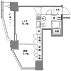1DKの間取り