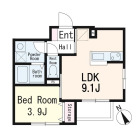 1LDKの間取り