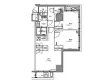S-RESIDENCE両国緑の間取り図画像