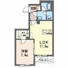 1LDKの間取り