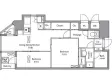 レジディア入谷の間取り図画像