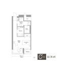 1Rの間取り