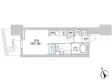 ライオンズフォーシア五反田の間取り図画像