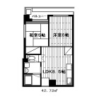 2LDKの間取り