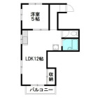 1LDKの間取り