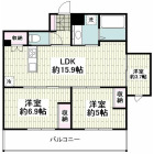 3LDKの間取り