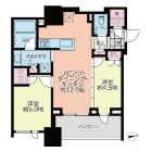 2LDKの間取り