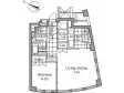 レジディアタワー乃木坂の間取り図画像