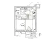 クレイシア新宿ノースの間取り図画像