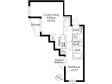 ハーモニーレジデンス新宿余丁町ザ・ガーデンの間取り図画像