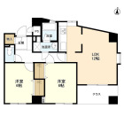 2LDKの間取り