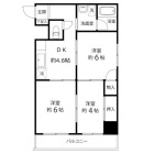 3DKの間取り