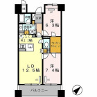 2LDKの間取り