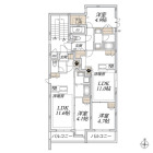 2LDKの間取り