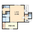 1LDKの間取り