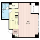 1Kの間取り