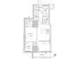 ザ・パークハビオ市ヶ谷イーストの間取り図画像
