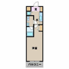 1Kの間取り