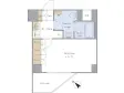 Brillia ist 千駄ヶ谷の間取り図画像