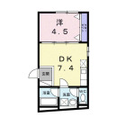 1DKの間取り