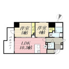 2LDKの間取り
