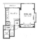 1Kの間取り