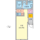 1Kの間取り