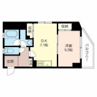 1DKの間取り