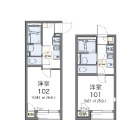 1Kの間取り