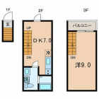 1DKの間取り