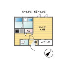 1Kの間取り