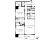 堀之内マンションの間取り図画像